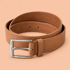 tan leather belt, as a cover photo