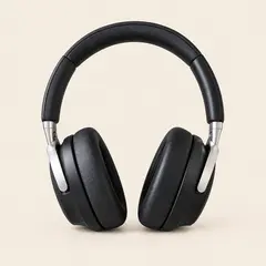 black over-ear headphone set, as a cover photo