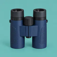 navy compact binocular set, as a cover photo