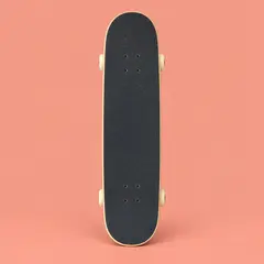 pale wood skateboard, as a cover photo