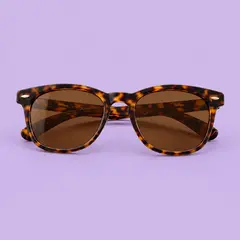 tortoiseshell sunglasses, as a cover photo