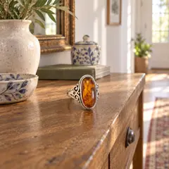 silver ring, moved into a new room