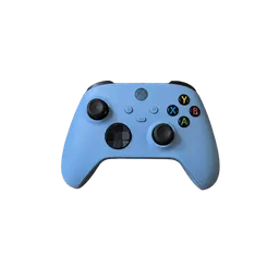 pale-blue game controller, background removed by Letti