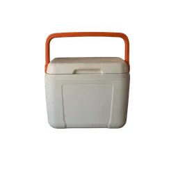 cream small hard-shell cooler, background removed by Letti