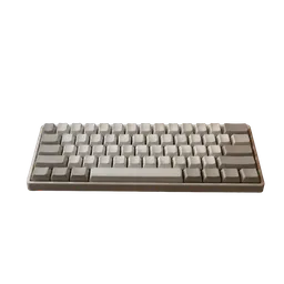 compact cream mechanical keyboard, background removed by Letti