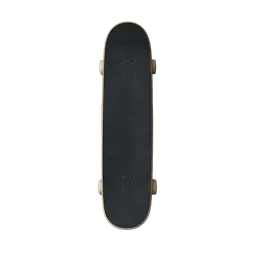pale wood skateboard, background removed by Letti