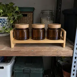 small bamboo rack, as photographed